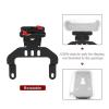 AXVBXZ Motorcycle Accessories Mount Phone Holder Windshield Navigation Bracket Compatible with BMW R1150GS 1999 2000 2001 2002 2003 2004(Type 3 R1150GS Logo) view 4