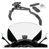 AXVBXZ Motorcycle Windshield Phone Mount Holder Stand Navigation Mounting Bracket Compatible with CBF 1000 2006 2007 2008 2009 CBF1000(Type 2 CBF1000 Logo) view 2