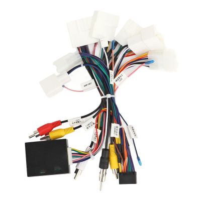 Car Stereo Radio Wiring Harness with USB CANBUS Adapter, 16 Pin Radio Wiring Harness Kit, Plug and Play Installation for Tacoma, Supports