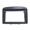 Radio Frame 2 Car No DVD Only Frame Audio Fitting Adaptor Trim Panel 9inch Fit For Peugeot 308 408 2007-2013 Double Radio Player Convenient(Only Frame-black) view 1