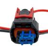 Car Connector 1 Set 2 Pin Car Fuel Injector Electrical Cable Connectors Water Proof Female Wire Harness Plug 1928A00517 1928405521(20 Pcs) view 3