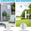 Maswell 4G 5G Directional 2X2 MIMO Antenna Outdoor, High Gain 10dBi, 700-3800MHz Cellular Signal Enhancer with 10km Range, SMA-Male LMR240 Equivalent Cables & TS9/RP-SMA view 2
