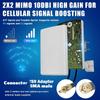 Maswell 4G 5G Directional 2X2 MIMO Antenna Outdoor, High Gain 10dBi, 700-3800MHz Cellular Signal Enhancer with 10km Range, SMA-Male LMR240 Equivalent Cables & TS9/RP-SMA view 3