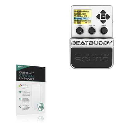 BoxWave Screen Protector Compatible With Singular Sound BeatBuddy - ClearTouch Crystal Anti-UV EyeCare (2-Pack), Filters out Harmful Blue Light Reduce Fatigue