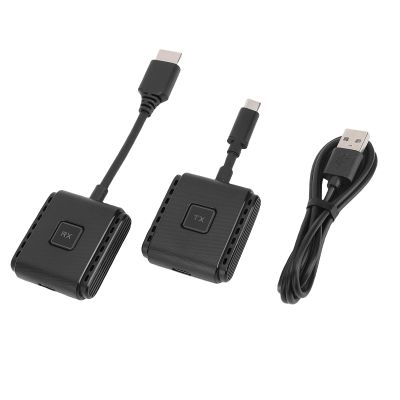 GOWENIC Wireless HDMI Transmitter and Receiver 164FT / 50M, Portable 2.4G + 5G Wireless HDMI Extender Kit, Plug & Play for Video to Monitor from PC/Smartphone/Laptop
