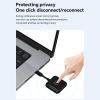 GOWENIC Wireless HDMI Transmitter and Receiver 164FT / 50M, Portable 2.4G + 5G Wireless HDMI Extender Kit, Plug & Play for Video to Monitor from PC/Smartphone/Laptop view 3