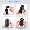 Alomejor Lens Cap, Camera Lens Cap ABS Lens Protector Fit for X5, Anti Scratch Cover for Action Camera and Outdoor Photography view 2