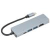 USB C Hub 5 in 1, USB Hub with Ethernet Port, Speed Data and 100W PD Charging, Aluminum Alloy USB C Adapter for Laptop Tablet PC Pro Air view 1
