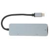 USB C Hub 5 in 1, USB Hub with Ethernet Port, Speed Data and 100W PD Charging, Aluminum Alloy USB C Adapter for Laptop Tablet PC Pro Air view 4