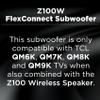 TCL Z100 Wireless Immersive 3D Home Theater Speaker QM6K, QM7K, QM8K, QM9K & X11L | Dolby Atmos Smart Auto Calibration | Flexible Placement & Modern Design | Latest Model view 2