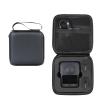 Camera Carrying Case Suitable for DJI OSMO 360 Mini Nylon/PU Storage Bag,Small Size and Comfortable, Gray Or Black, PU black view 1