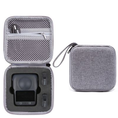 Camera Carrying Case Suitable for DJI OSMO 360 Mini Nylon/PU Storage Bag,Small Size and Comfortable, Gray Or Black, Nylon gray
