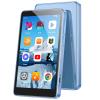 AGPTEK 160GB MP3 Player with Bluetooth and WiFi, T08X 4'' Android 14 MP4 Music Player with Spotify, Audible, APP Store, Up to 1TB, Blue view 1