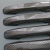 1 Set Sport Carbon Fiber Style Door Handle Cover Trim for Honda Civic 2006-2011 Pilot 2009-2015 (Carbon Fiber Print) view 4