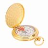 Brass Pocket Direction Finder | Folding Design with Keychain Ring | Trusted Navigation for Camping/Hiking/Outdoor Survival | Portable Antique Style Direction Finder view 1