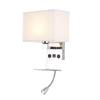 LED Bedside Wall Lamp with USB Charging - Rocker Reading Light for Living Room, Bedroom, Hotel, Hallway, European Style, Room Display Lights view 1