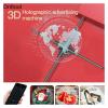 3D Fan Hologram Projector Advertising Logo Light Led Sign Holographic Lamp Shops Bars Shopping Malls Projectors Holiday Gifts(52cm) view 3