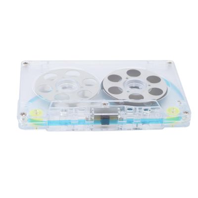 Dpofirs Cassette Tape on Reel Reel, 46 Minute Recording Time (SILVER)