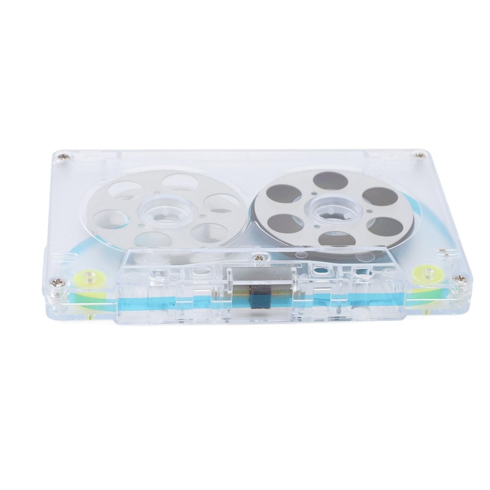Dpofirs Cassette Tape on Reel Reel, 46 Minute Recording Time (SILVER)
