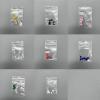 6 in1 Housing Screw Rubber Gasket Rubber Dust Plug Cover for Gameboy Advance SP GBA SP (Blue) view 1