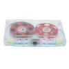 Dpofirs Reel Toe Reel Blank Cassette Tape, 46 Minutes Recording Time (Red) view 1