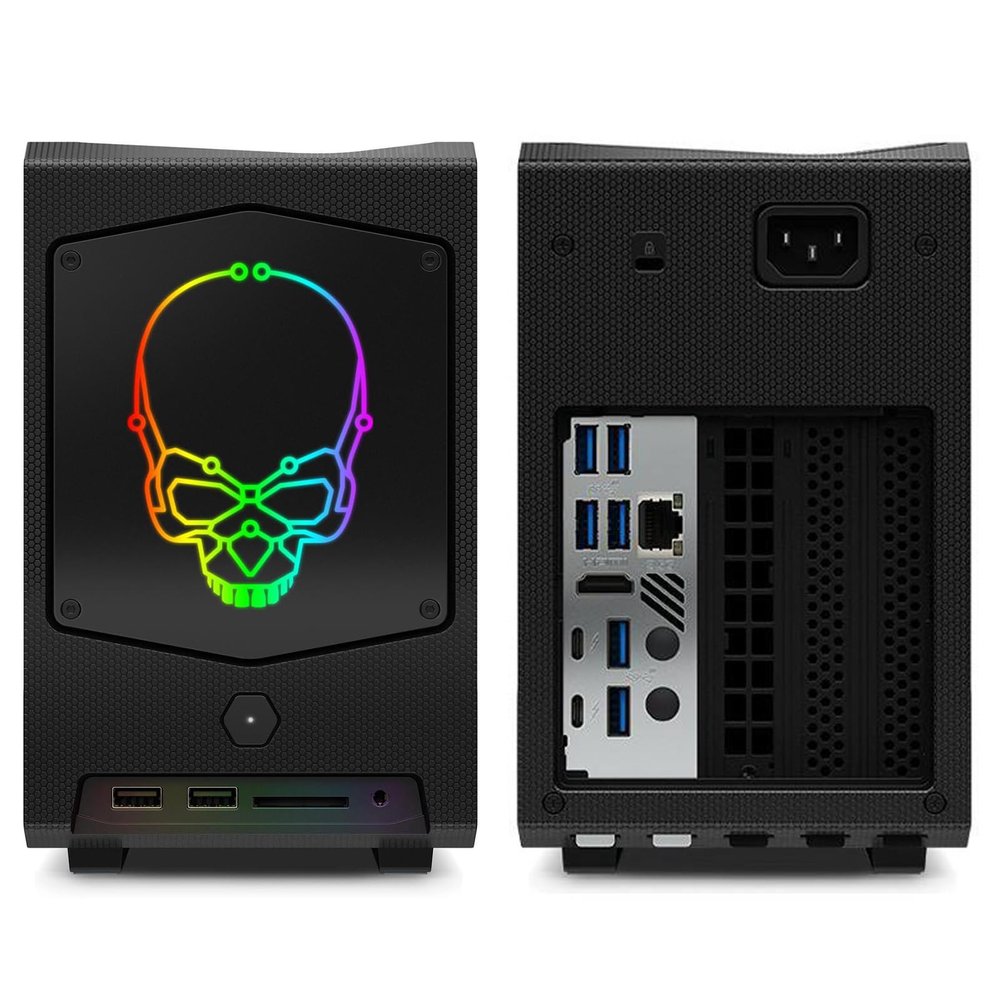 Intel NUC 11 Extreme Kit (NUC11BTMi9) Mini PC - Core i9-11900KB (8-Core, up to 4.9GHz), Support for 12-inch GPU, Thunderbolt 4 (32GB RAM+4TB SSD)