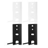 2Pack Steel Speakers Wall Mounts for Lifestyle 650 700 Integration with High End Home Entertainment Systems Speakers Mounting Pair view 3