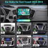 2+32GB Android Car Radio for Ford Transit 2013 2014 2015 2016 2017 2018 2019 Stereo with CarPlay Android Auto, 9" IPS Touch Screen for Transit Head Unit with GPS Navi/Bluetooth/FM/WiFi/SWC/Camera/MIC view 2