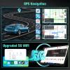 2+32GB Android Car Radio for Ford Transit 2013 2014 2015 2016 2017 2018 2019 Stereo with CarPlay Android Auto, 9" IPS Touch Screen for Transit Head Unit with GPS Navi/Bluetooth/FM/WiFi/SWC/Camera/MIC view 4