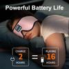 Bluetooth Sleep Mask Wireless Headphones 3D Bluetooth Eye Mask for Side Sleepers SYPVRY Blackout Eye Mask with Headphones Speaker for Airplane,Travel (Pink) view 2
