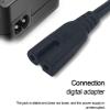 2-Prong 6ft AC Power Cord Cable Replacement for Stanton T.62 T62 T62B-NA T.62B T62B T.52 T52 T.52B T52B T.92 T92 T.60 T60 Professional DJ Equipment Direct Drive Digital Turntable view 2