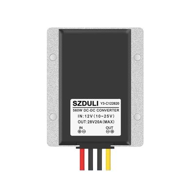 12V to 28V Automotive Voltage stabilizer Module 12V to 28V DC Converter 12V to 28V Booster Waterproof Power Supply(12V to 28V 20A)