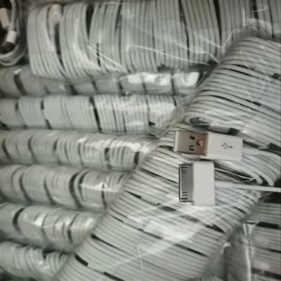 100*pcs for iPhone 4S Charger Cable, 30-Pin USB Charging & Data Sync Cord Compatible with iPhone 4/4S, iPad 2/3, iPod Classic/Nano/Touch  Durable USB Cable(100-Pack)