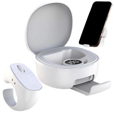 Bluetoth Page Turner | 1.54x1.3x0.91 inch Wireless Remote Scrolling Controller, Compact multii Functional fflip swiitch Device | USB Sheet Turning Accessory for Phone Music E Reading Camera