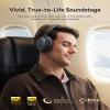 Baseus Bowie MH1 Adaptive Active Noise Cancelling Headphones, Real-Time Adaptive Hybrid ANC, SuperBass 2.0, LDAC Hi-Res Sound, 80H Playtime, Comfortable Fit, Clear Calls, Bluetooth 6.0 -Cosmic Black view 4