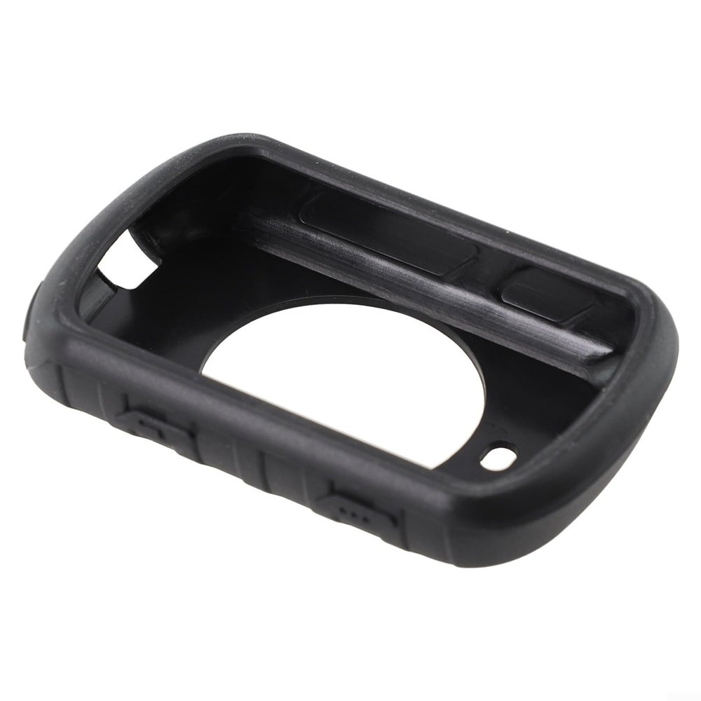 Bicycle GPS Computer Silicone Protective Case for Garmin Edge 530, Shockproof Close-Fit Cover for Road and Mountain Cycling(Black)