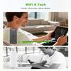 Adalov WiFi 6 Wireless Bridge, Dual Band Gigabit WiFi Bridge with 5KM Long Range, 2.4G/5.8G, Compatible with Starlink, Plug & Play, Point-to-Point Wireless Bridge for Barn Garage Farm, IP65 view 3