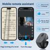 Fingertip Wireless Bluetooth Remote Controls, New Scrolling Bbluetooth Remotes Scrollings Rings Page Turner, USB Rechargeable Camera Video Clicker for Phone (Black 1 Set) view 4