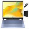 HP Chromebook x360 14 inch FHD IPS Touch 2-in-1 Laptop, Intel Processor N100, 4GB RAM, 64GB eMMC, Chrome OS, Sky Blue view 1
