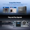 Eonon A303 Universal 16-Pin Car DSP Amplifier, 4x50W Digital Power Amp with Bass/Treble/EQ Adjust, Plug and Play Installation, Remote Control & Voice Prompt view 2