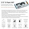 KLAYERS 212x104, 2.13-Inch Flexible E-Ink Display HAT, Compatible with Raspberry Pi, Black/White Dual-Color with SPI Interface, with e-Paper Driver view 3