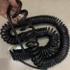 ACFFVBW Coiled Extension Cord, 4 Core 2.5mm Square Electromagnetic Chuck Crane Spiral Cable Stretch 1 Meter to 10 Meters Thick Tensile(Stretch 2 Meter) view 3