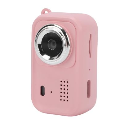LAISANIM 1080P Small Body Camera for Women, Portable Actions Snap Cam, Thumb Size Hands Freely Recording Body Worn Wearable Camera, Support up to 128G (Pink)