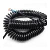 ACFFVBW Coiled Extension Cord, 3 Core 1.5mm2 Spring Cable OD 8mm Electronic Hand Wheel Signal Wire(Stretch 1.2 Meters) view 1