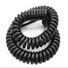 ACFFVBW Coiled Extension Cord, 0.2mm .3mm .5mm Power Cord 2 Core and 11 Black and White Wire(5core 17awg,Stretch 3.7 Meter) view 1