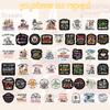 50 Pcs Sarcastic Skeleton Stickers, Dark Humor Designs view 2