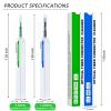 2PC Fiber Optic Cleaner Pen Set,New Upgrade,1.25mm LC/MU and 2.5mm SC/FC/STE2000 for Fiber Optic Connectors Cleaning, 800+ Cleans,Fiber Optic Cleaner Tools view 3