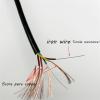 ACFFVBW Coiled Extension Cord, 5 Cores 0.5mm2 Spring Telescopic Wire Expandable Black Power Cord(Stretch 3 Meter) view 3