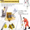 ERoomQ Tripod Confined Space Tripod Portable Confined Space Hoist Tripod with Hand Winch & Safety Belt, Emergency Life Saving Lifting and Rescue Equipment(1200LBS Winch Rescue Tripod Set) view 4