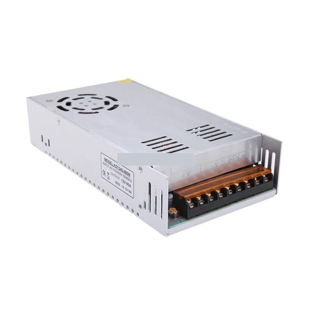 12V 40A 480W Switch Power Supply Driver Switching for LED Strip Light Display 110V 220V